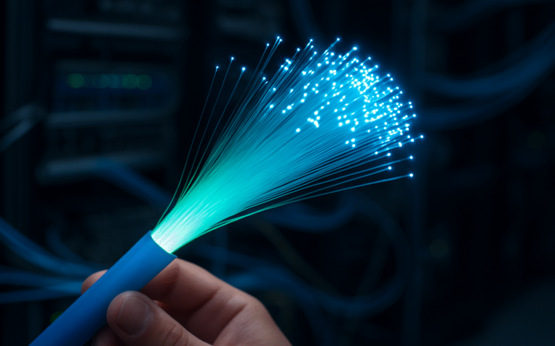 ¿Qué es la fibra óptica y cómo funciona?